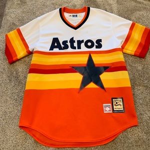 Nolan Ryan Majestic (classic)  Astros jersey